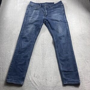 Rag & Bone Fit 2 Jeans Mens Size 33x30* Medium Wash Slim Denim Whiskered Stretch